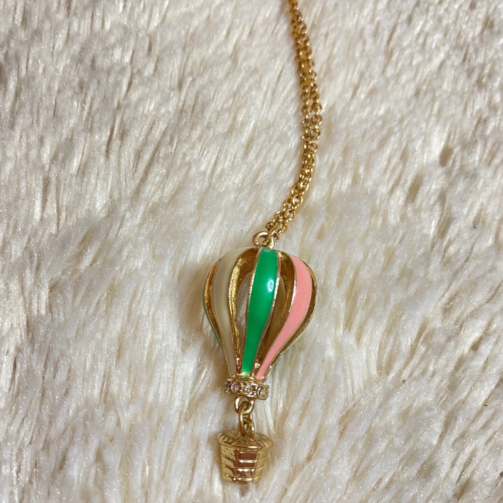 Air Balloon Charm Neckalace